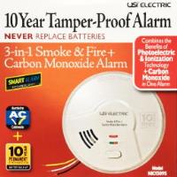 MIC1509S - Hardwired Combination 3-in- 1 Smart Smoke + Fire + Carbon Monoxide Smart Alarm