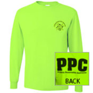    Safety Green PPC T-Shirt Long Sleeve